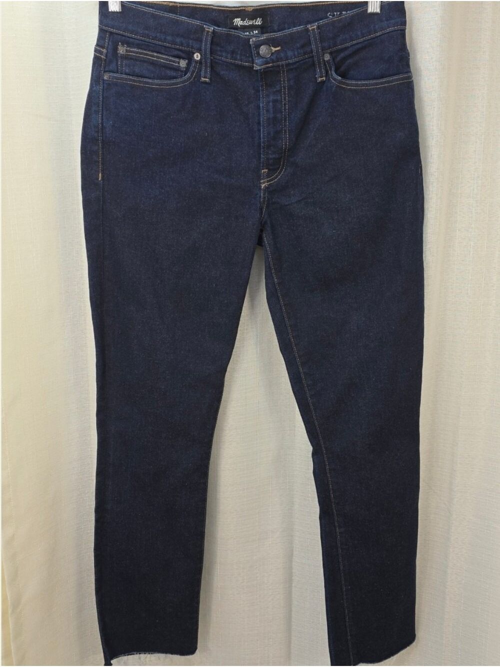 Madewell Men's Skinny Jeans W35 L34 Dark Rinse Stretch J9499